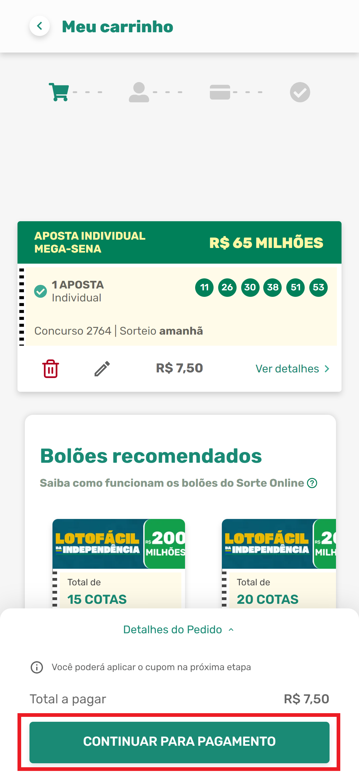 Como vejo meu resultado? – Sorte Online